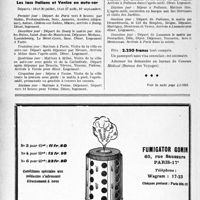 1663 - Page 1650-XIV - A travers l’officiel. Bureau de voyages