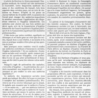 1692 - Page 1679 - Partie professionnelle, Hygiène, Assistance, Mutualité, Intérêts corporatifs, Variétés. L'inspection médicale du travail