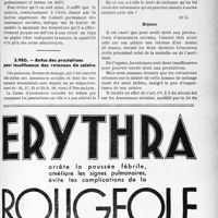 1700 - Page LV-1687 - Correspondance. Assurances sociales. Le médecin traitant d'un assuré social doit avertir la Caisse lorsqu'il prend des honoraires inférieurs au tarif de responsabilité / Refus des prestations pour insuffisance des retenues de salaire