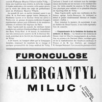1715 - Page 1702-X - Dernières nouvelles. Quatrième centenaire du doctorat de Rabelais / Vichy / Cinquantenaire de la fondation du Syndicat des médecins de Rouen