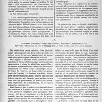 1731 - Page 1718 - Partie scientifique. Travaux originaux. La clinique gynécologique au goût du jour. L’importance clinique des douleurs extra-pelviennes dans les affections gynécologiques, d’après le Professeur A. Laffont. A l’état isolé, au niveau de viscères variés elles égarent parfois le diagnostic / D'autres douleurs extra-pelviennes, purement superficielles, peuvent traduire un cri d'alarme de la part d'organes pelviens malades [G. Fischer]