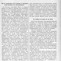 1732 - Page 1719 - Partie scientifique. L’actualité scientifique. La Presse. Rôle de l’anaphylaxie et de l’allergie en pathologie cardio-vasculaire. Le « choc arythmique » [(Avenir Médical, Lyon, février 1938)] / Les récidives du cancer du col utérin [(Toulouse Médical, 1er et 15 mars 1938)]