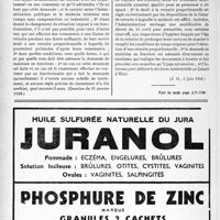 1775 - Page 1762-XIV - A travers l’officiel. Réponses des ministres aux questions des parlementaires. Conditions du maintien en fonctions des inspecteurs départementaux d’hygiène