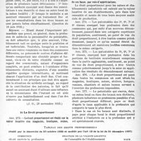 1828 - Page 5 - I. La patente. 2° Calcul de la patente. a) Le droit fixe / b) Le Droit proportionnel