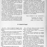 1836 - Page 13 - II. Impôts sur les bénéfices non commerciaux, (Décret du 27 décembre 1934). 5° Contrôle des déclarations / 6° Calcul de l’impôt