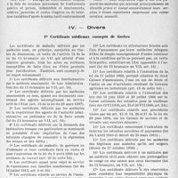 1842 - Page 19 - III Impôts cédulaires autres que l’impôt sur les bénéfices non commerciaux. 3° Imposition des contribuables disposant de revenus professionnels, provenant de sources différentes. a) Bénéfices commerciaux et bénéfices non-commerciaux / b) Traitements et bénéfices non-commerciaux / IV. — Divers. 1° Certificats médicaux exempts de timbre