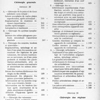 1850 - Page 7 - I, Tarif des frais médicaux en matière d’accidents du travail. Titre II, Petite chirurgie et chirurgie élémentaire des plaies et traumatismes / Titre III, Chirurgie générale