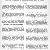 1861 - Page 18 - II, Convention d'arbitrage. a) Texte. Commission arbitrale du premier degré / Compétence des Commissions