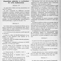 1886 - Page 3 - I, Tarif des accidents du travail. Titre Ier, Dispositions générales et tarifications des actes fondamentaux