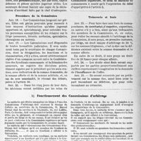 1902 - Page 19 - II, Convention d’arbitrage. a) Texte / b) Fonctionnement des Commissions d’arbitrage / c) Liste des Compagnies d’assurances adhérentes à la Convention d’arbitrage
