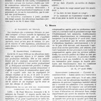 1921 - Page 18 - III. Le personnel. 2° Les employés professionnels. B) Congés payés / C) Divers