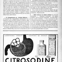 1954 - Page IX-1817 - Dernières nouvelles. Prophylaxie de la tuberculose pulmonaire et des maladies infectieuses chez les étudiants en médecine / Lyon / Le cinquantenaire du « Bulletin Médical » / La S. E. G. A / Parti social de la Santé publique