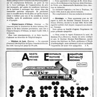 1955 - Page 1818-X - Dernières nouvelles. Parti social de la Santé publique / Hôpital-hospice d’Orléans. Internat / Hôpitaux de Lyon, Externat / Mariage / Nécrologie [Armand Durand, Madame Paul-Boncour]