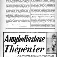 1957 - Page 1820-XII - A travers l’officiel. Réponses des ministres aux questions des parlementaires. Durée de validité des feuilles de maladie / Paiement des frais médicaux et pharmaceutiques en cas d’accident du travail