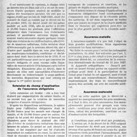 1986 - Page 1849 - Partie professionnelle, Hygiène, Assistance, Mutualité, Intérêts corporatifs, Variétés. Ce qu'il faut savoir sur... le décret-loi du 14 juin 1938 modiflant le régime des assurances sociales