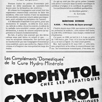 1994 - Page LIII-1857 - Correspondance. Mutualité familiale. Simple comparaison / Questions diverses. Prix limite du loyer prorogé