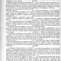 2023 - Page 1886 - Partie scientifique. Travaux originaux. La prophylaxie de l’infection puerpérale, par le Docteur P. Balard. II. Moyens complémentaires de prévention d’ordre médical, chimique et biologique