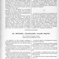2025 - Page 1888 - Partie scientifique. Travaux originaux. La prophylaxie de l’infection puerpérale, par le Docteur P. Balard. II. Moyens complémentaires de prévention d’ordre médical, chimique et biologique / Les septicémies coli-bacillaires d'allure primitive, par le Docteur Georges Poncet