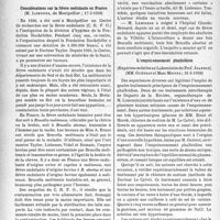 2035 - Page 1898 - Partie scientifique. L'actualité scientifique. Les Sociétés Savantes. Paris. Académie de médecine. Considérations sur la fièvre ondulante en France, 17-5-1938 / L’empoisonnement phalloïdien, 31-5-1938