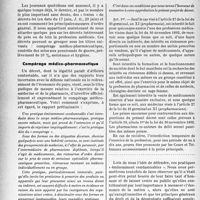2043 - Page 1906 - Partie professionnelle, Hygiène, Assistance, Mutualité, Intérêts corporatifs, Variétés. Ce que le médecin doit savoir sur... les derniers décrets-lois