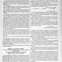2046 - Page 1909 - Partie professionnelle, Hygiène, Assistance, Mutualité, Intérêts corporatifs, Variétés. Mutualité familiale et professionnelle du corps médical français. Assemblée générale ordinaire du 14 juin 1938