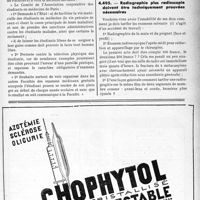 2050 - Page LIII-1913 - A travers l’officiel. Association corporative des étudiants en médecine de Paris. II, Contre la médecine préventive obligatoire / Correspondance. Application des tarifs d’honoraires. a) Accidents du travail. Radiographie plus radioscopie doivent être techniquement prouvées nécessaires