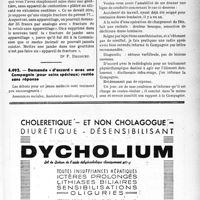 2052 - Page LV-1915 - Correspondance. Application des tarifs d’honoraires. a) Accidents du travail. Réduction et contention d’une fracture de jambe (?) sans appareillage / Demande « d'accord » avec une Compagnie (pour soins spéciaux) restée sans réponse