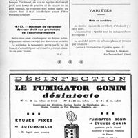 2059 - Page 1922-LXII - Correspondance. Assurances sociales. Un assuré social ayant obtenu une pension d’invalidité peut continuer à travailler / Minimum de versement donnant droit aux prestations de l’assurance-maladie / Variétés. Mots de candidats