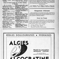 2062 - Page V-1925 - Renseignements / Abonnés du Concours exerçant dans les stations d’altitude