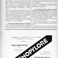 2105 - Page 1968-VIII - Dernières nouvelles. Journée du rhumatisme du 8 octobre 1938 / Une deuxième expédition français à l’Himalaya / Le IIIe Congrès annuel des médecins de sanatoriums du Jura et des Alpes français