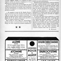 2107 - Page 1970-X - Dernières nouvelles. Naissances / Nécrologie [Docteur Smester, M. Charles Noiret] / La défense passive