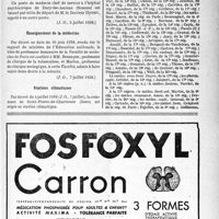 2108 - Page XI-1971 - A travers l’officiel. Hôpitaux psychiatriques / Enseignement de la médecine / Stations climatiques / Service de santé militaire