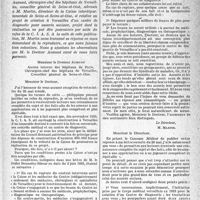 2134 - Page 1997 - Partie professionnelle, Hygiène, Assistance, Mutualité, Intérêts corporatifs, Variétés. A propos de la conférence sur les assurances sociales à la société médicale de l’Opéra