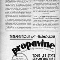 2141 - Page 2004-XLIV - Correspondance. Questions diverses. Les appareils de prise de tension et l'exercice illégal de la médecine / Les médecins pro pharmaciens n’ont pas droit à la propriété commerciale
