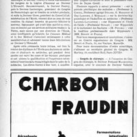 2155 - Page 2018-X - Dernières nouvelles. Faculté libre de médecine et de pharmacie de Lille. — Concours d’agrégation / Remise de la Légion d’honneur au Docteur L’Hirondel / Le premier Congrès national de médecine néohippocratique / Congrès de chirurgie