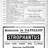 2188 - Page XLIII-2051 - A travers l’officiel. Ligue médicale de défense professionnelle. " Le Sou Médical " / Comité national de l’Enfance, (Reconnu d’utilité publique). Quelques conseils donnés par le Comité national de l’Enfance
