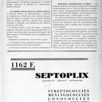 2238 - Page IX-2101 - Dernières nouvelles. Assemblée générale de l’association des anciens élèves de la Faculté de médecine et de pharmacie de Bordeaux / Le contrôle médical dans les sociétés sportives / Dispensaire antituberculeux du Havre