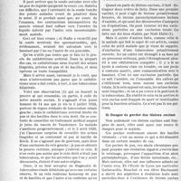 2245 - Page 2108 - Partie scientifique. Les surprises du contrôle; ou l’évolution inattendue d’une tuberculose rénale bilatérale, par C. Lepoutre. 1) Erreur dans le diagnostic de tuberculose bilatérale / 2) Exclusion des lésions tuberculeuses du rein / 3) Danger de garder des lésions exclues