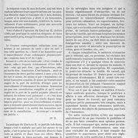 2256 - Page 2119 - Partie professionnelle, Hygiène, Assistance, Mutualité, Intérêts corporatifs, Variétés. Bulletin de l’Actualité. Le droit aux honoraires pour renouvellement d’ordonnances [Dr Paul Boudin]