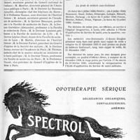 2264 - Page XXXV-2127 - A travers l’officiel. Nomination de professeur de Faculté / Nomination dans l’Ordre de la Santé publique / Service de Santé militaire