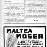 2267 - Page 2130-XXXVIII - A travers l’officiel. Ligue médicale de défense professionnelle. « Le Sou Médical »