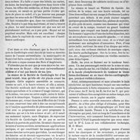 2300 - Page 2163 - Partie professionnelle, Hygiène, Assistance, Mutualité, Intérêts corporatifs, Variétés. L’actualité professionnelle. La société de cardiologie à Royat [Ph. Dally]