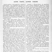 2322 - Page 2185 - Propos du jour. Autre temps, autres moeurs [J. Noir]