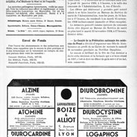 2364 - Page VII-2227 - Renseignements / Dernières nouvelles. Hôpitaux de Paris / Le Comité de la Fédération nationale des médecins du Front