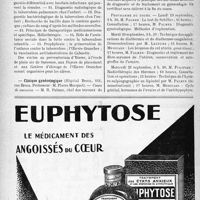 2367 - Page 2230-X - Dernières nouvelles. Cours de vacances sur les tuberculoses ganglio-pulmonaires de l’enfance / Clinique gynécologique
