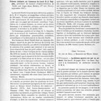 2385 - Page 2248 - Partie scientifique. L’actualité scientifique. Les Livres. Volume jubilaire, en l’honneur de Louis E. -C. Dapples, (Vevey, septembre 1937) / La défense passive vue par un médecin, par Dr Fougerat, Chez l’auteur, Seine