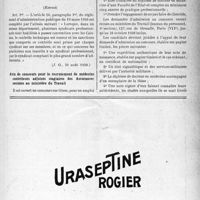 2398 - Page XLI-2261 - A travers l’officiel. Assurances sociales / Avis de concours pour le recrutement de médecins contrôleurs adjoints stagiaires des Assurances sociales au ministère du Travail