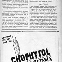 2400 - Page XLIII-2263 - A travers l’officiel. Enseignement de la médecine / Légion d’honneur