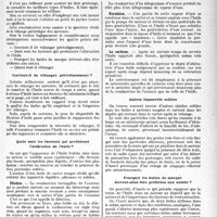 2450 - Page 2313 - Partie professionnelle, Hygiène, Assistance, Mutualité, Intérêts corporatifs, Variétés. Chronique automobile. Suite de l’étude sur les huiles de graissage [Marcel Toussaint]