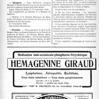 2475 - Page 2338-X - Dernières nouvelles. Mariages / Naissances / Nécrologie [Eugène Macé, Drs Marion, Lebreton, Maiza, Souesme] / A travers l’officiel. Hygiène publique